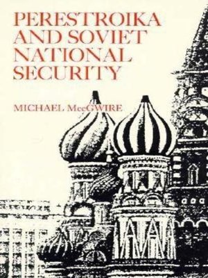 cover image of Perestroika and Soviet National Security